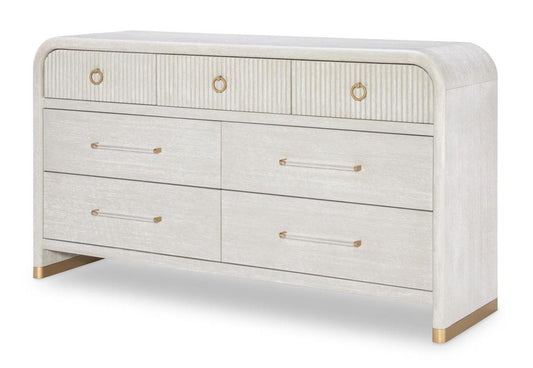 Legacy Classic Furniture - Miramar Seven Drawer Dresser, Oyster - 3300-1201 view 1