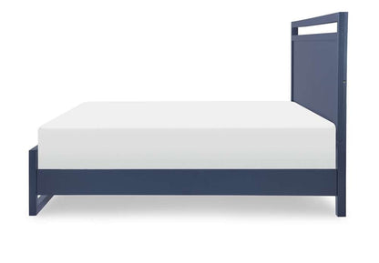 Legacy Classic Furniture - Summerland Inkwell Complete Panel Bed Queen 50 Blue Finish - 1162-4105K veiw 4