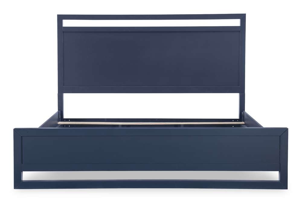 Legacy Classic Furniture - Summerland Inkwell Complete Panel Bed Queen 50 Blue Finish - 1162-4105K veiw 5