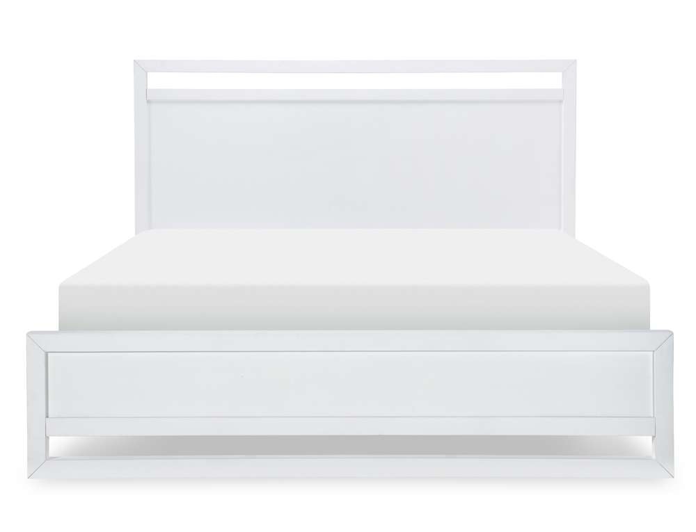 Legacy Classic Furniture - Summerland White Complete Panel Bed Ca King 60 White Finish - 1160-4107K view 2