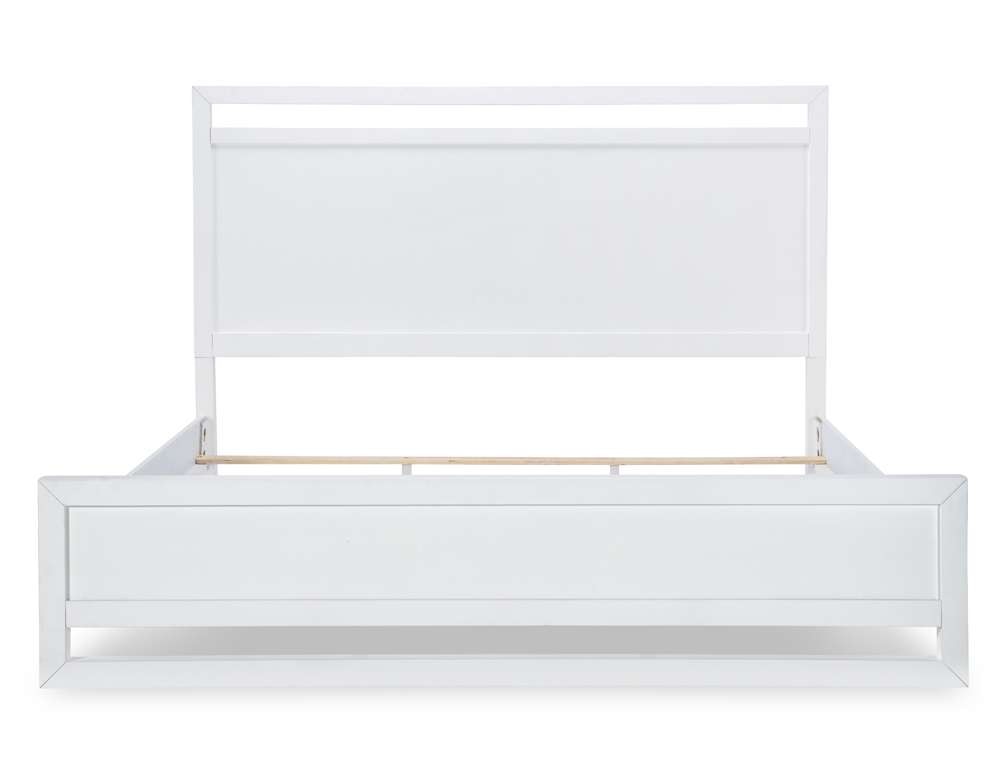 Legacy Classic Furniture - Summerland White Complete Panel Bed Queen 50 White Finish - 1160-4105K veiw 5