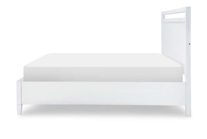 Legacy Classic Furniture - Summerland White Complete Panel Bed W Storage King 66 White Finish - 1160-4136K veiw 2