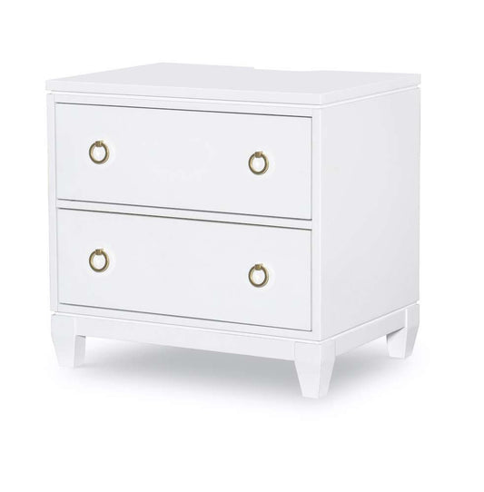 Legacy Classic Furniture - Summerland White Night Stand White Finish - 1160-3300 veiw 1
