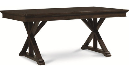 Legacy Classic Furniture - Thatcher Complete Trestle Table - N3700-621K_CLOSEOUT veiw 1