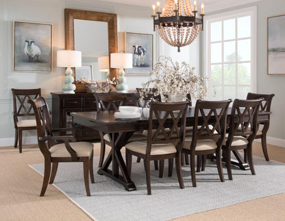 Legacy Classic Furniture - Thatcher Complete Trestle Table - N3700-621K_CLOSEOUT veiw 3