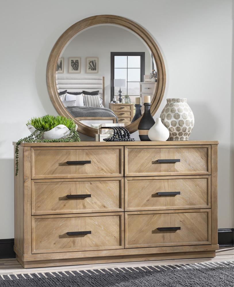 Legacy Classic Furniture - Torrance Round Mirror - 4380-0600 veiw 4