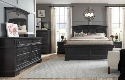 Legacy Classic Furniture - Townsend Complete Queen Arched Panel Bed - N8340-4105K veiw 5