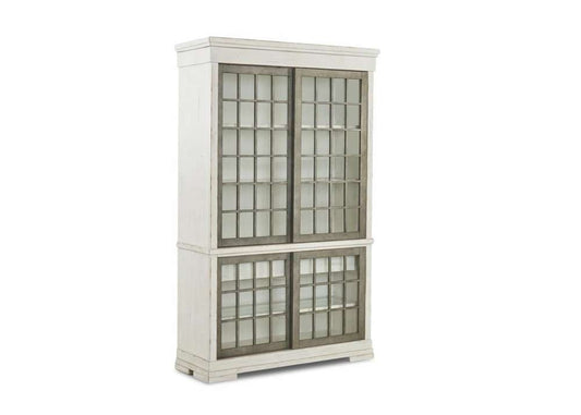Legacy Classic Furniture - Trisha Yearwood Coming Home Display Cabinet in Chalk - TY926-893 veiw 1
