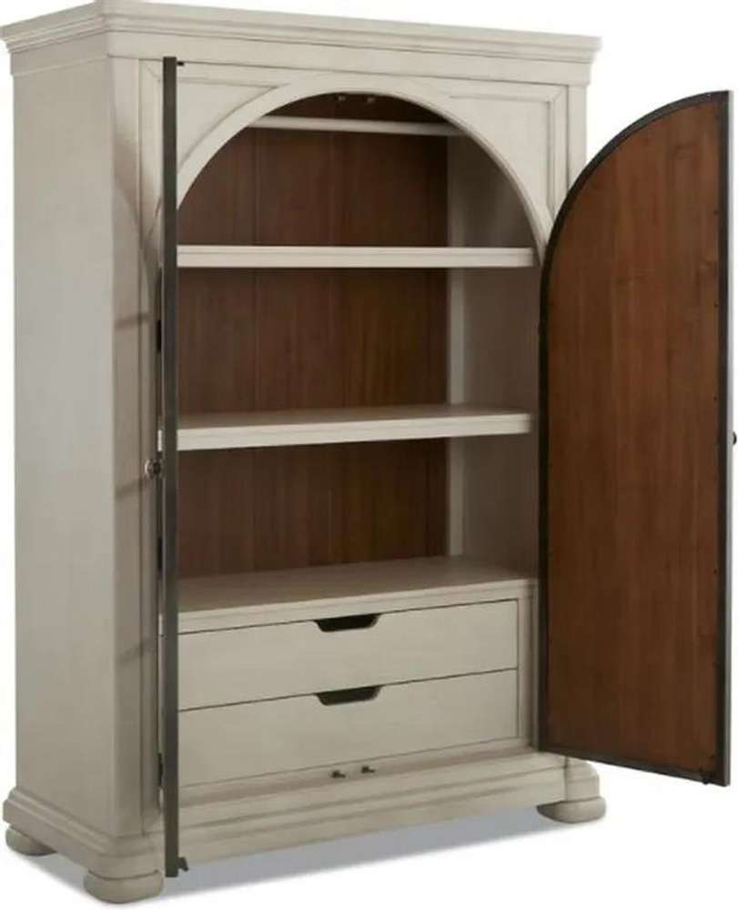 Legacy Classic Furniture  -  Trisha Yearwood Nashville Armoire in Cloud  - TY749-690C veiw 2