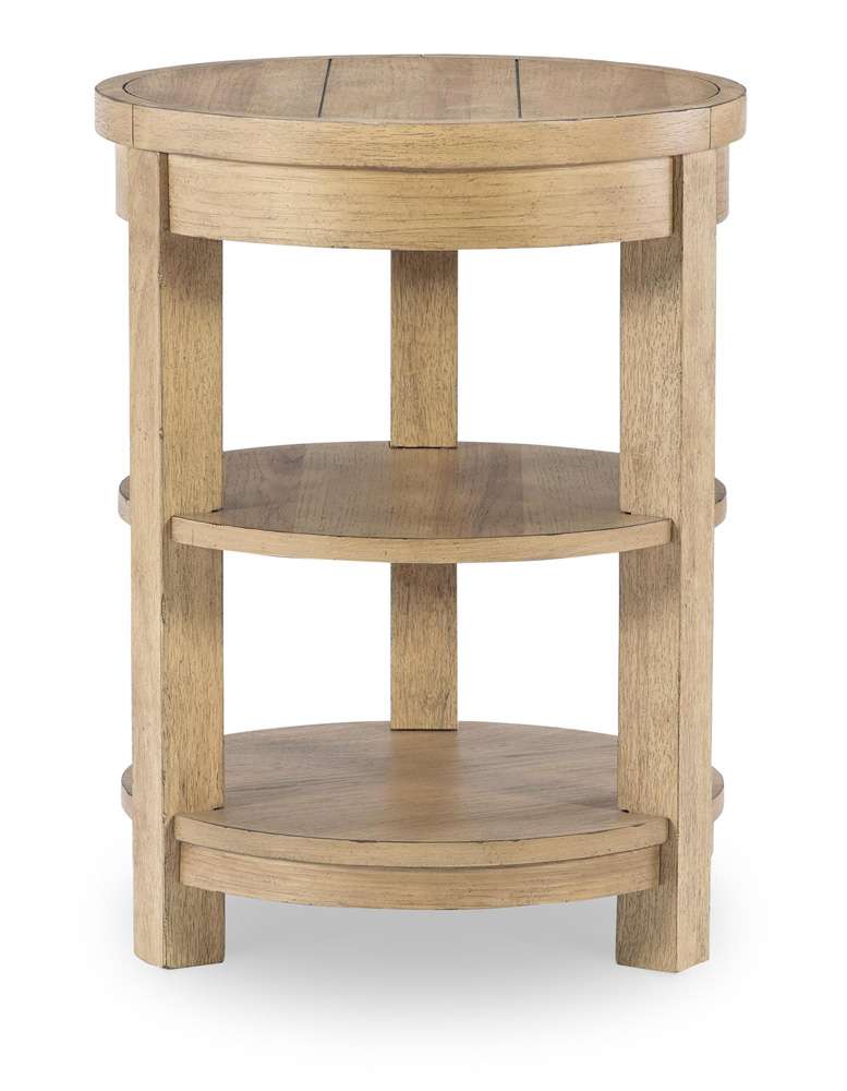 Legacy Classic Furniture - Trisha Yearwood Todays Traditions Round Chairside Table in Natural Hickory - TY656-810 veiw 1
