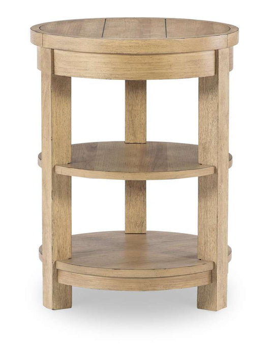 Legacy Classic Furniture - Trisha Yearwood Todays Traditions Round Chairside Table in Natural Hickory - TY656-810 veiw 1