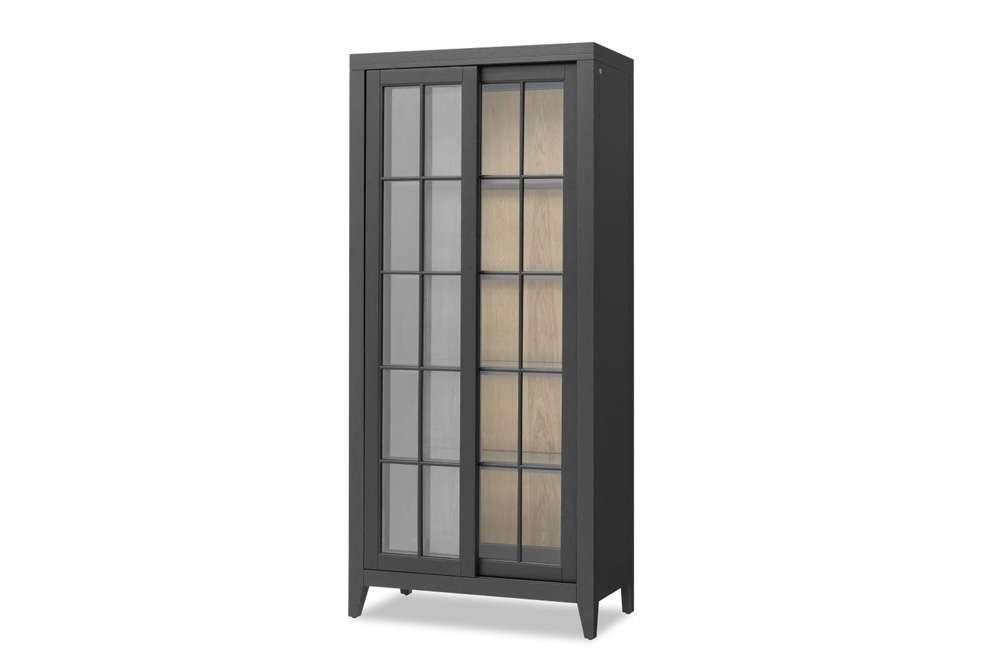 Legacy Classic Furniture - Trisha Yearwood Todays Traditions Sliding Door Display Cabinet in Blacksmith - TY657-892 veiw 1