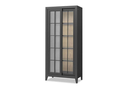 Legacy Classic Furniture - Trisha Yearwood Todays Traditions Sliding Door Display Cabinet in Blacksmith - TY657-892 veiw 1