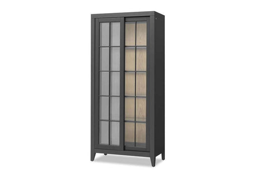 Legacy Classic Furniture - Trisha Yearwood Todays Traditions Sliding Door Display Cabinet in Blacksmith - TY657-892 veiw 1