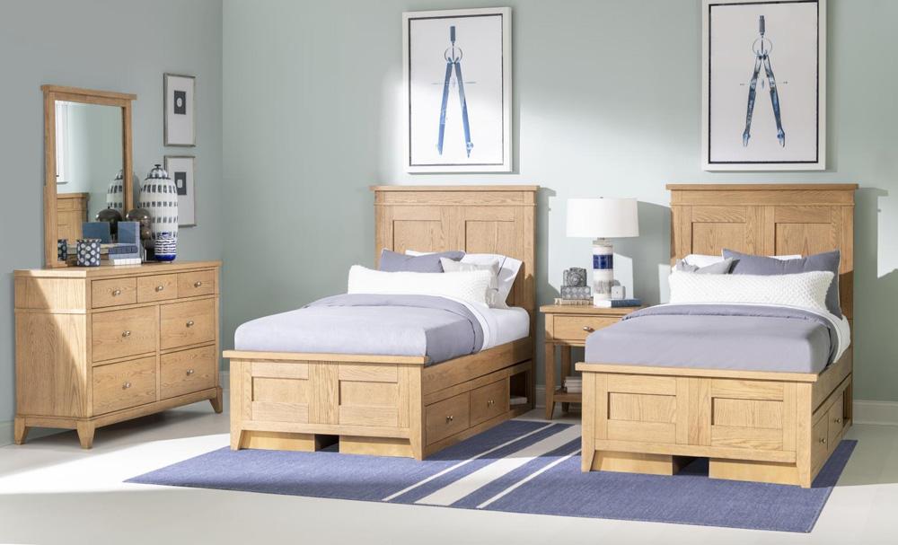 Legacy Classic Furniture - Trisha Yearwood TodayS Traditions Underbed Storage Natural Hickory Finish - TY4950-9300 veiw 4