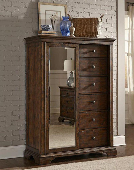 Legacy Classic Furniture - Trisha Yearwood Home Tulsa Door Chest 6 Drawers - TY920-680C veiw 2