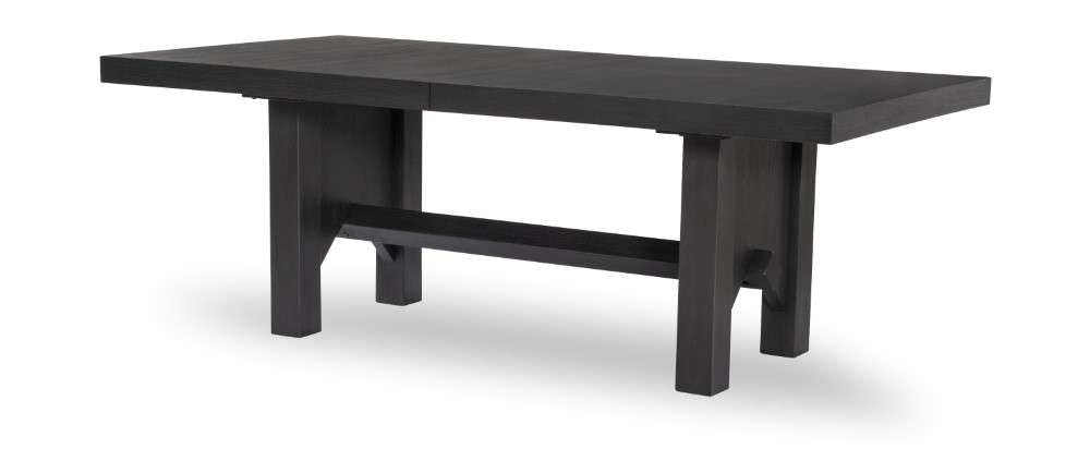 Legacy Classic Furniture - Westwood Complete Trestle Table - Black Oak - 1731-722K veiw 1