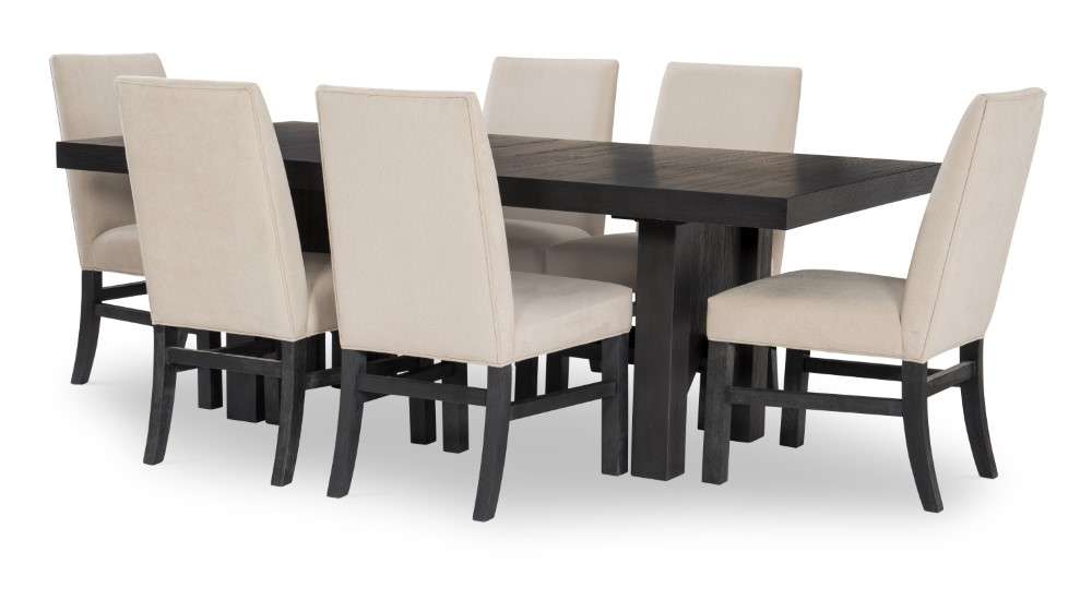 Legacy Classic Furniture - Westwood Complete Trestle Table - Black Oak - 1731-722K veiw 6