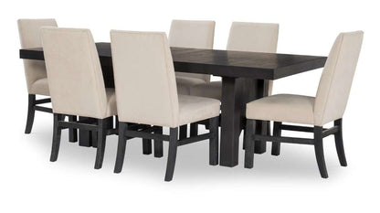 Legacy Classic Furniture - Westwood Complete Trestle Table - Black Oak - 1731-722K veiw 6