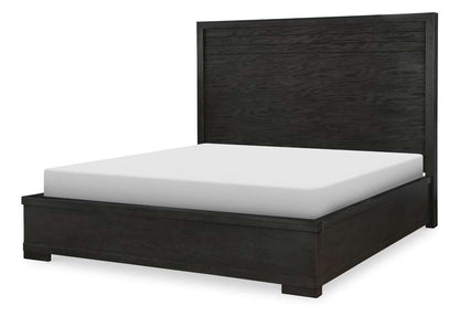 Legacy Classic Furniture - Westwood Dark Complete Panel Bed Ca K 6/0 Dark Oak Finish - 1731-4107K veiw 1