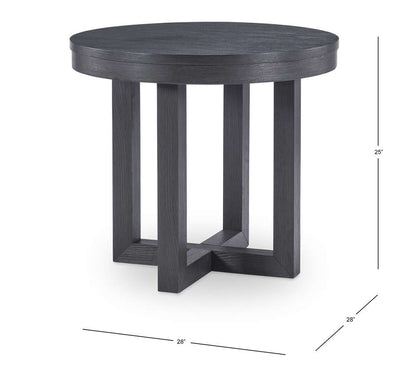 Legacy Classic Furniture - Westwood Dark Round Lamp Table Dark Oak Finish - 1731-508 veiw 3
