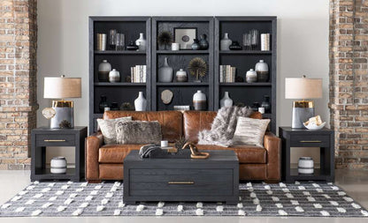 Legacy Classic Furniture - Westwood Dark Square End Table Dark Oak Finish - 1731-507 veiw 4