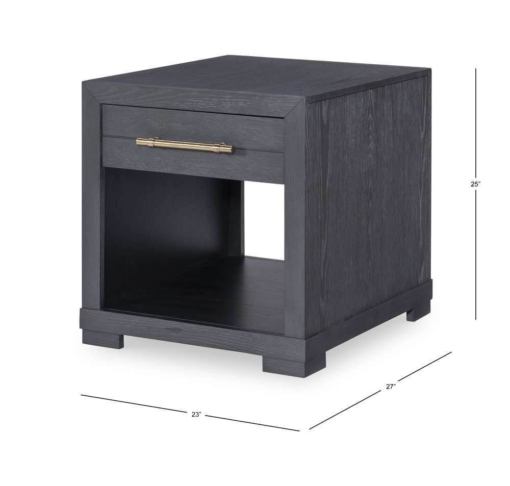 Legacy Classic Furniture - Westwood Dark Square End Table Dark Oak Finish - 1731-507 veiw 5