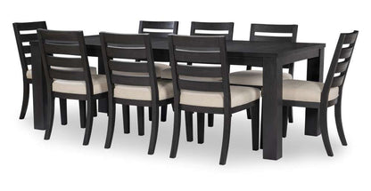 Legacy Classic Furniture - Westwood Ladder Back Side Chair Black Oak (Set of 2) - 1731-140 veiw 8