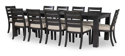 Legacy Classic Furniture - Westwood Ladder Back Side Chair Black Oak (Set of 2) - 1731-140 veiw 9
