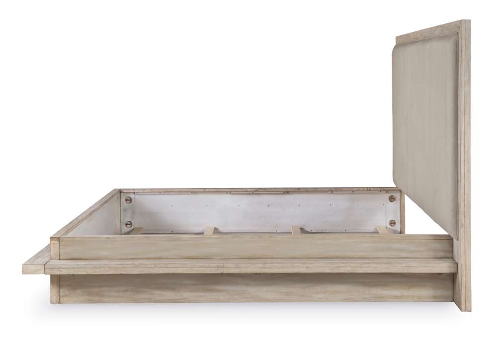 Legacy Classic Furniture - Westwood Light Complete Uph Bed King 6/6 Light Oak Finish - 1732-4206K veiw 4