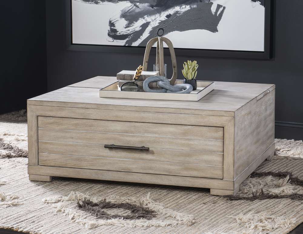 Legacy Classic Furniture - Westwood Light Lift Top Cocktail Table Light Oak Finish - 1732-903 veiw 2