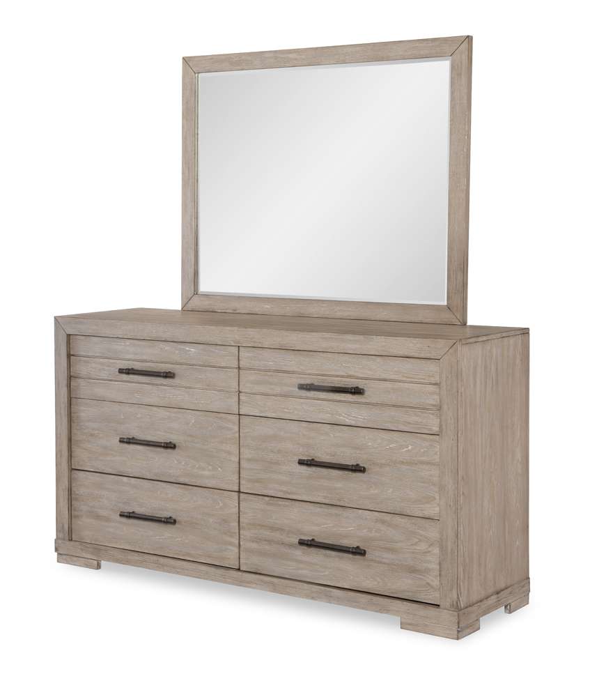 Legacy Classic Furniture - Westwood Light Mirror Light Oak Finish - 1732-0200 veiw 2