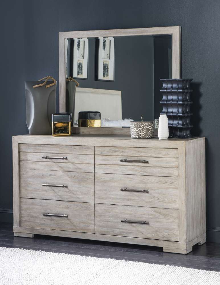 Legacy Classic Furniture - Westwood Light Mirror Light Oak Finish - 1732-0200 veiw 3