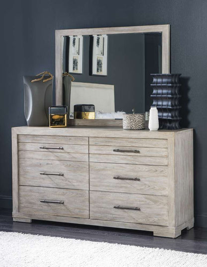 Legacy Classic Furniture - Westwood Light Mirror Light Oak Finish - 1732-0200 veiw 3