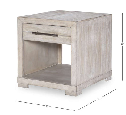 Legacy Classic Furniture - Westwood Light Square End Table Light Oak Finish - 1732-507 veiw 3