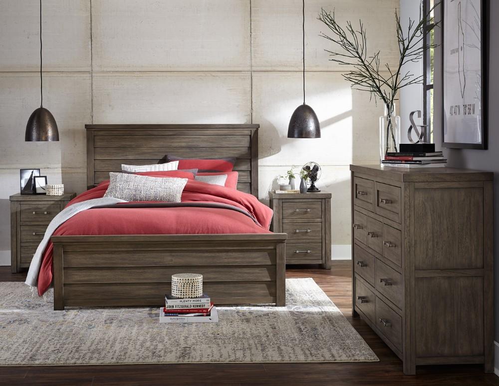 Legacy Classic Kids - Bunkhouse Complete Queen Louvered Panel Bed - N8830-4105K veiw 2