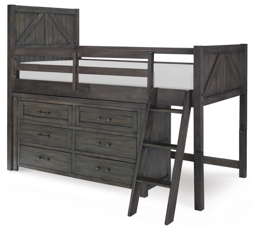 Legacy Classic Kids - Bunkhouse Complete Twin Mid Loft Bed - N8830-8330K veiw 7