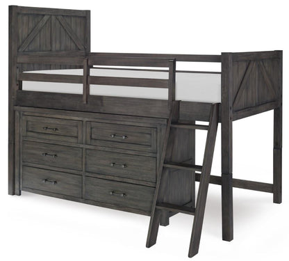 Legacy Classic Kids - Bunkhouse Complete Twin Mid Loft Bed - N8830-8330K veiw 7