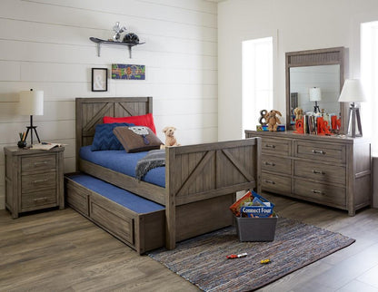 Legacy Classic Kids - Bunkhouse Complete Twin Mid Loft Bed - N8830-8330K veiw 11