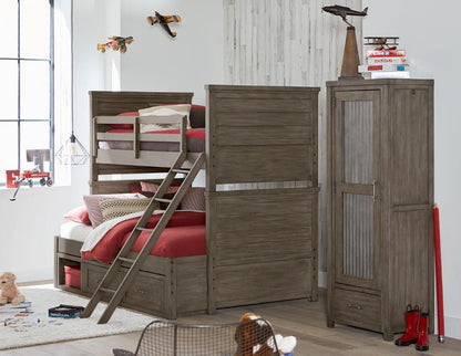 Legacy Classic Kids - Bunkhouse Complete Twin over Full Bunk Bed - N8830-8140K veiw 3