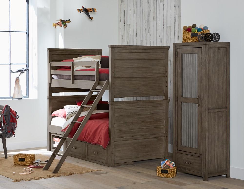 Legacy Classic Kids - Bunkhouse Complete Twin over Twin Bunk Bed - N8830-8110K veiw 3