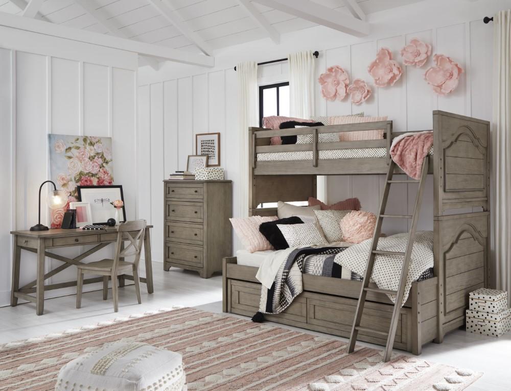 Legacy Classic Kids - Farm House Desk with Hutch/Bureau Gallery - 9950-6100_6200 veiw 3