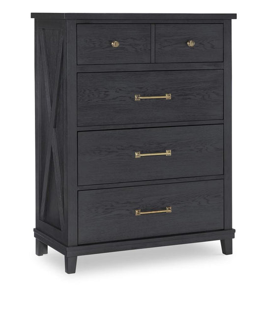 Legacy Classic Kids - Flatiron Drawer Chest Black Finish - 1860-2200C veiw 2