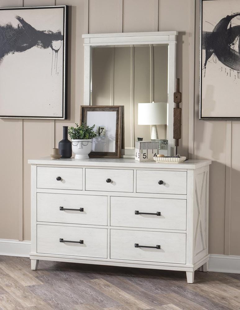 Legacy Classic Kids - Flatiron Dresser White Finish - 1861-1100C veiw 3