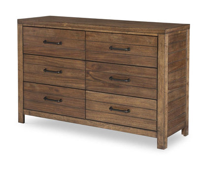 Legacy Classic Kids - Summer Camp Dresser Brown Finish - 0832-1100C veiw 1