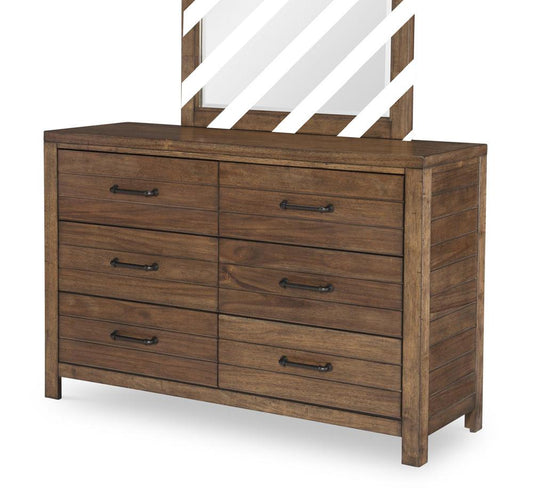 Legacy Classic Kids - Summer Camp Dresser Brown Finish - 0832-1100C veiw 2