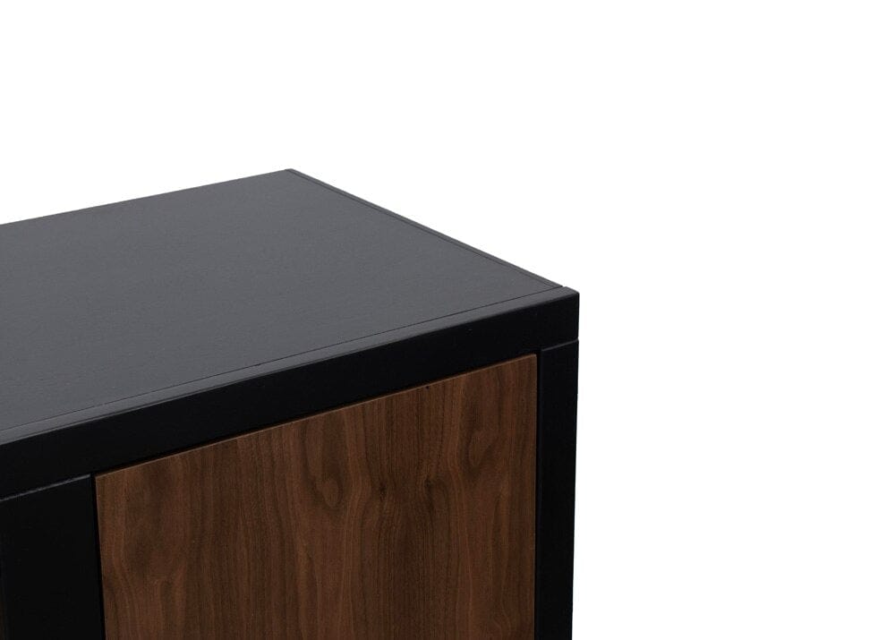 Legends Furniture - Aria 83 inch Fireplace TV Stand for TVs up to 95 inches in Black and Walnut - AR5410.SLS veiw 4