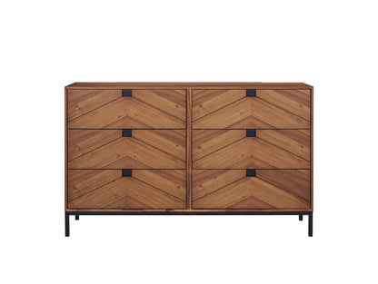 Legends Furniture - Astoria Six Drawer Dresser in Natural Herringbone - ZAST-7013 veiw 1