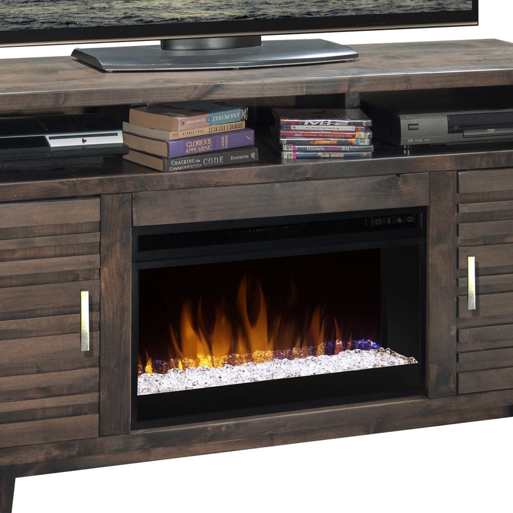 Legends Furniture - Avondale 61in Fireplace Console - AV5201-CHR veiw 2