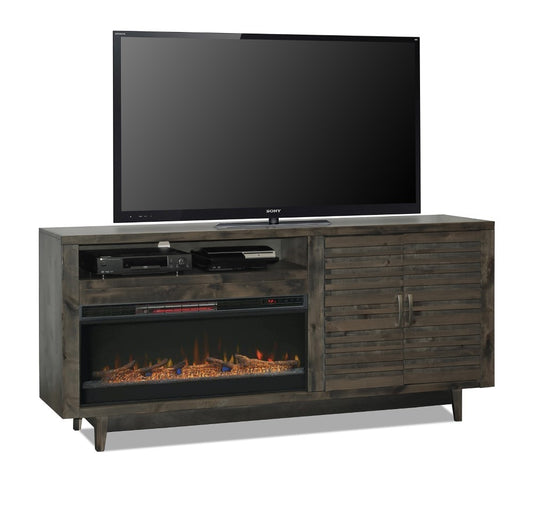 Legends Furniture - Avondale 84in Fireplace Console - AV5401-CHR veiw 1